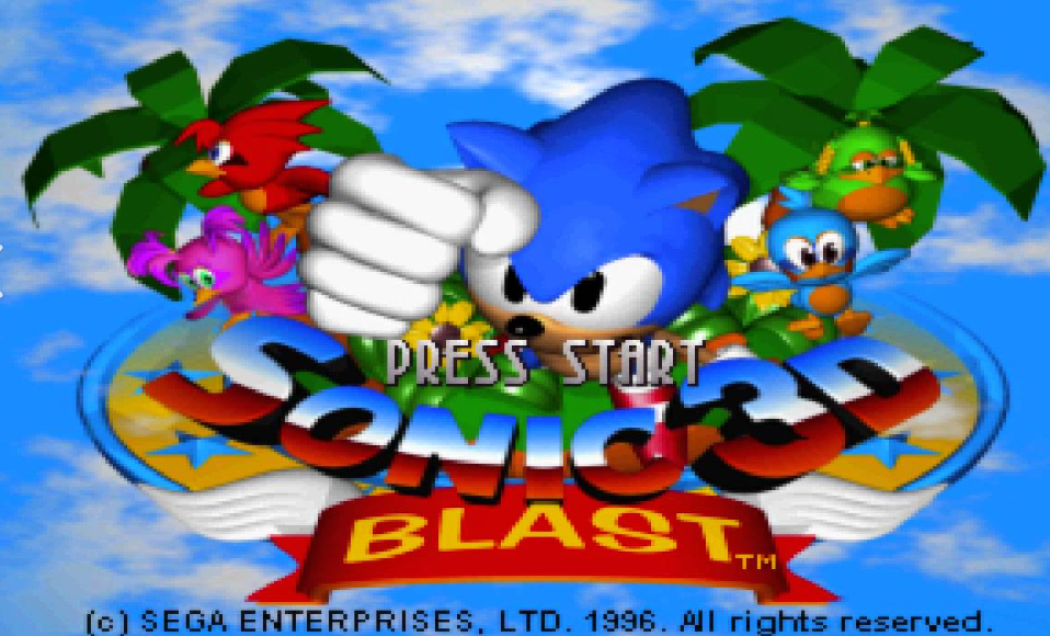 Sonic 3D Blast PC And Genesis Version