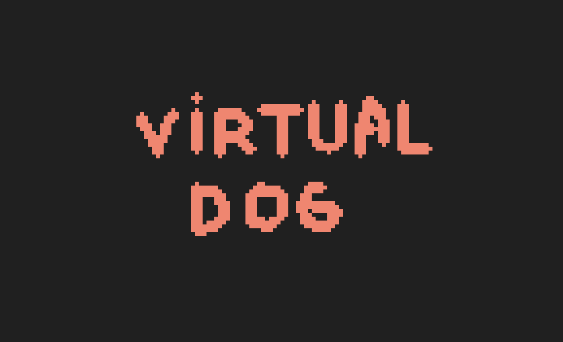 Cover image for virtual dog