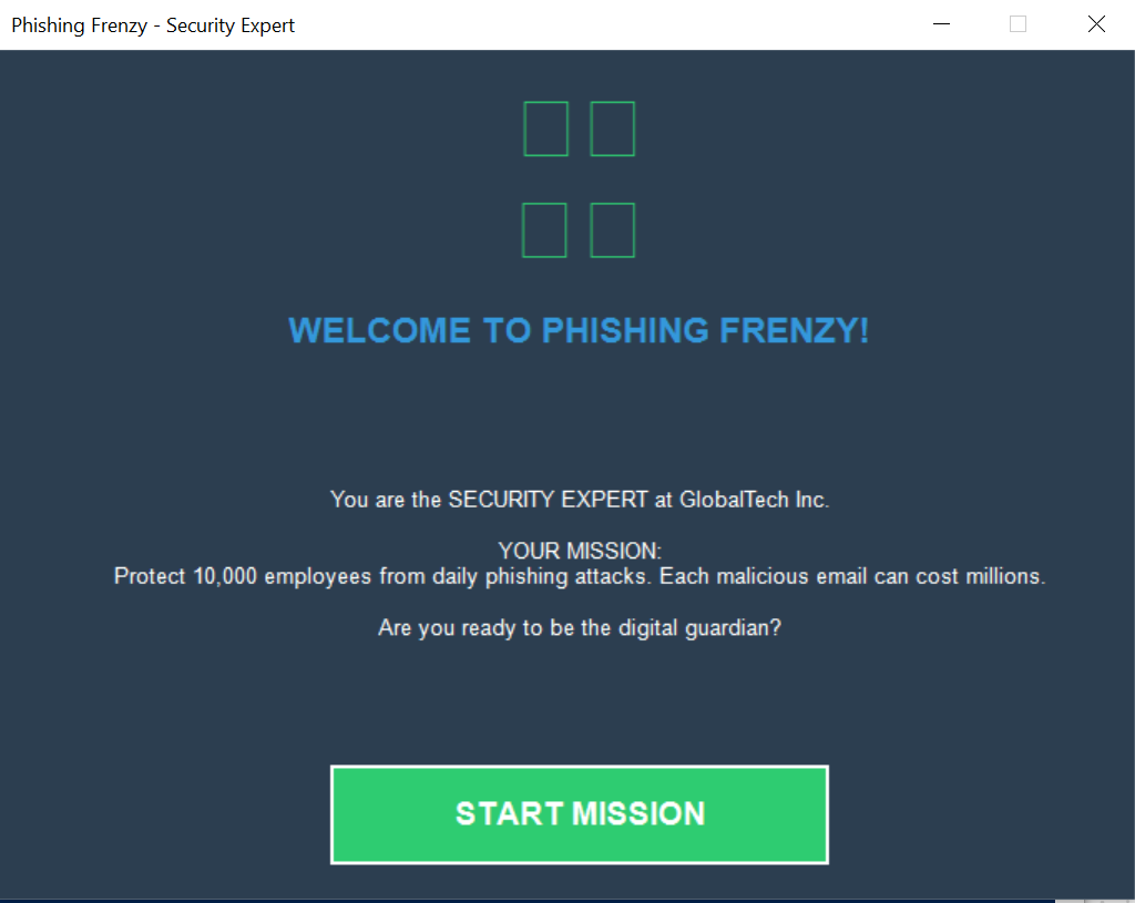 Phishing Frenzy - Security Expert Training Game