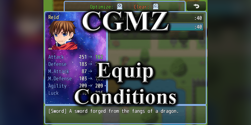 Cover image for [CGMZ] Equip Conditions for RPG Maker MZ