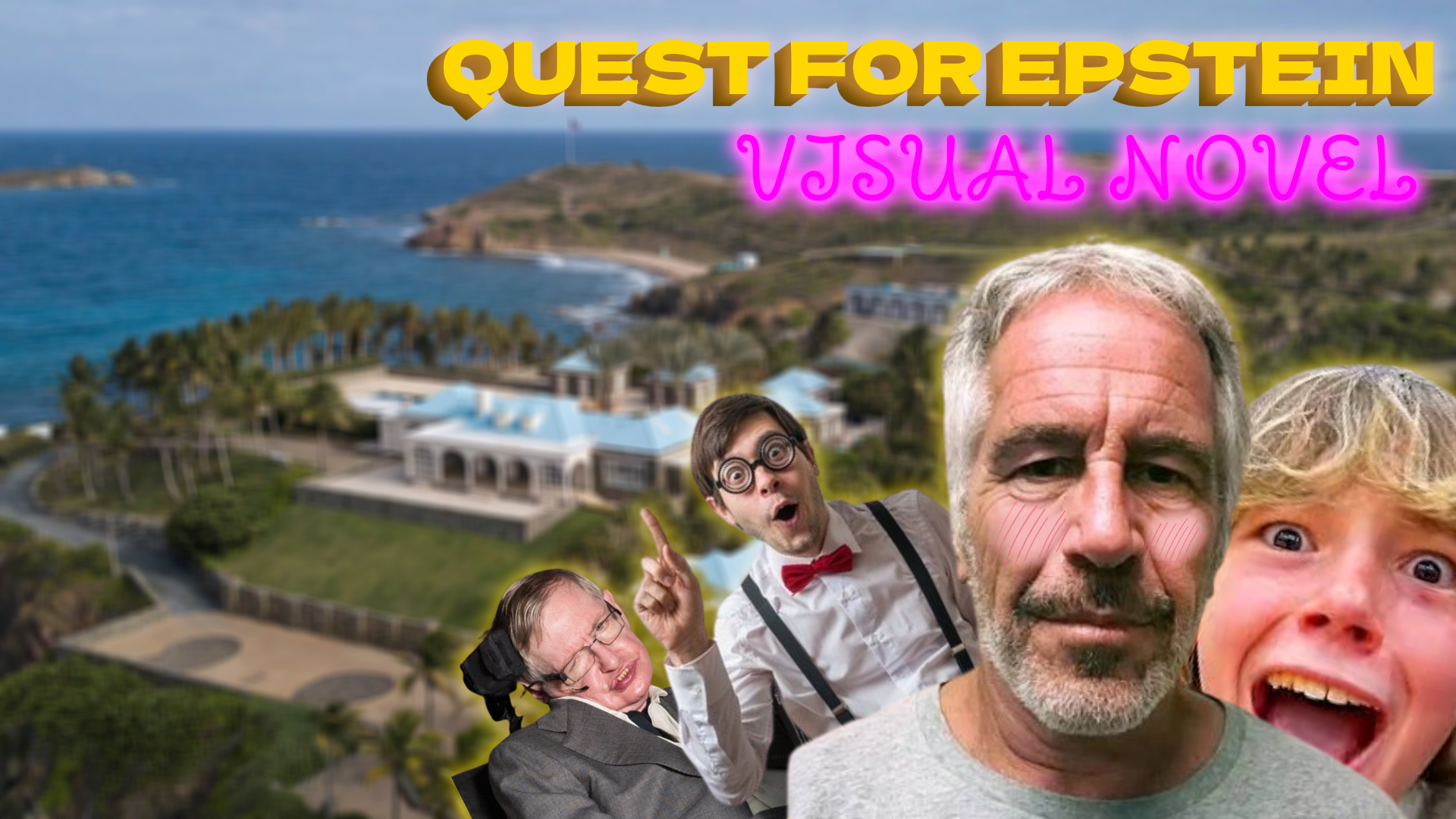 Quest For Epstein - Visual Novel