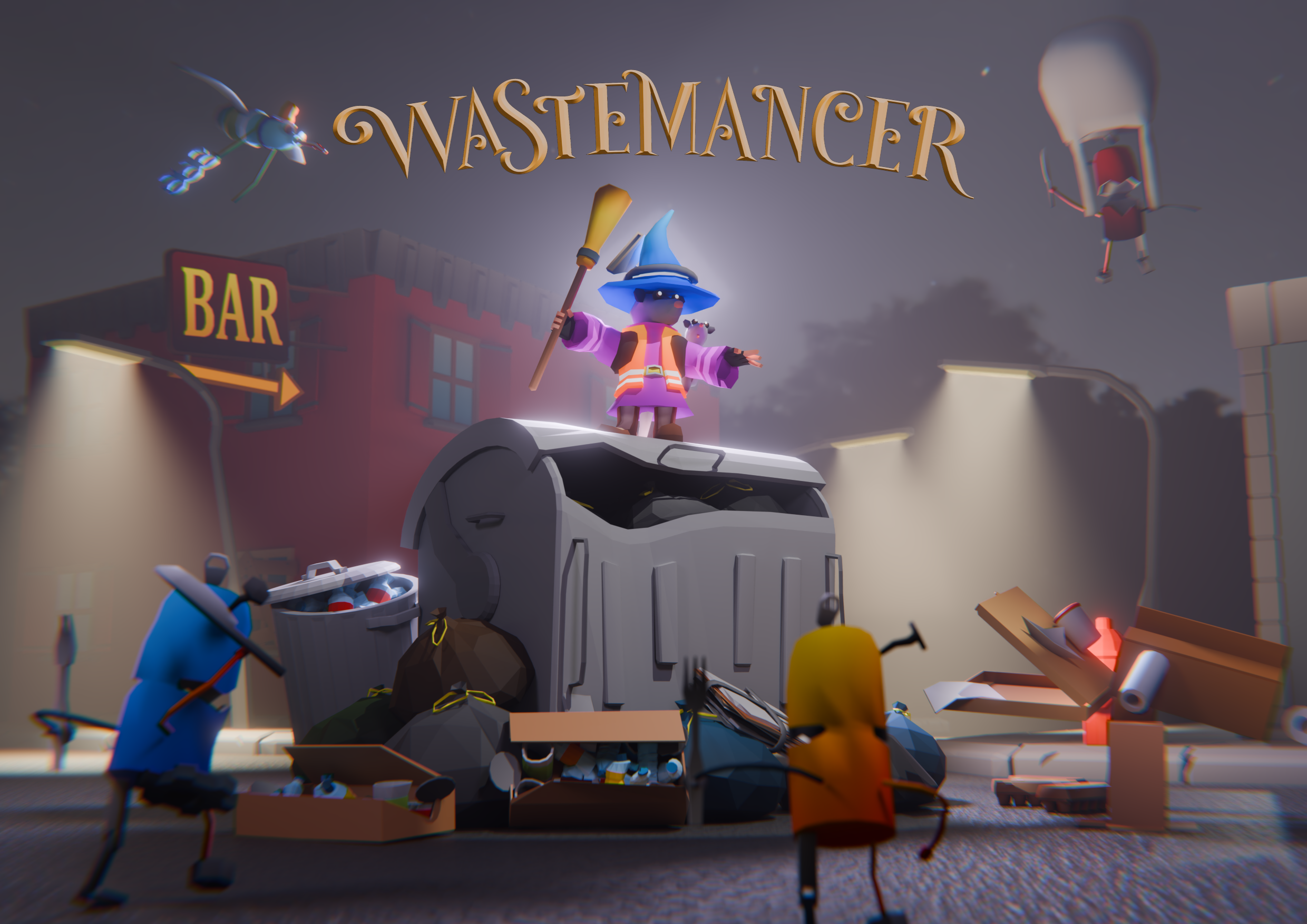 Cover image for WASTEMANCER