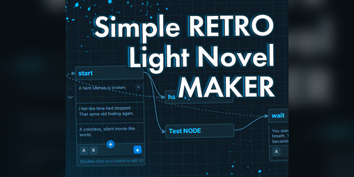 Cover image for Simple RETRO Light Novel MAKER