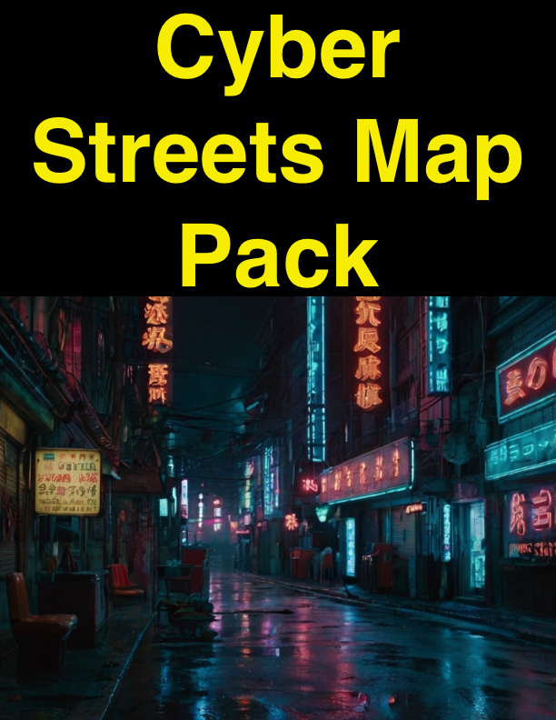 Cyber Streets | Map Pack by mmpAppsCorp