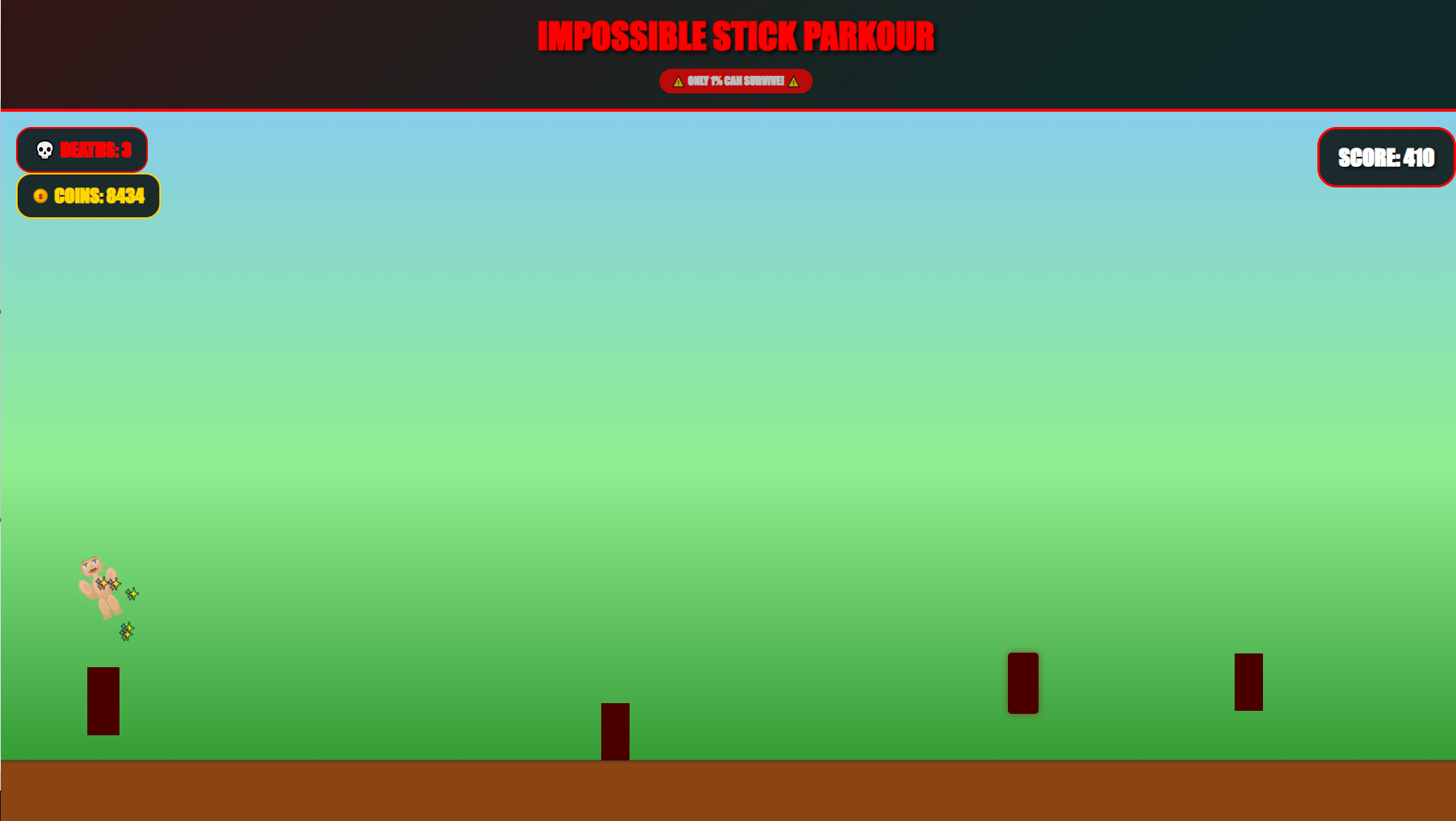 Impossible Stick Parkour by CetinGame