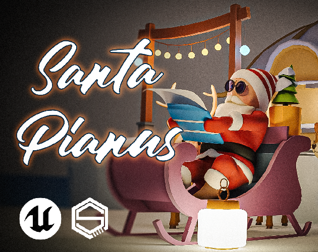 Cover image for Santa Pianus