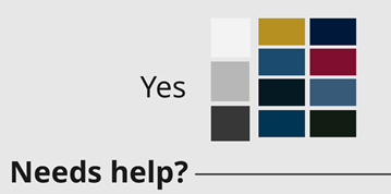 Help Sign Colours Testing for Visual Signifiers of Characters Who Need Help - Next ...