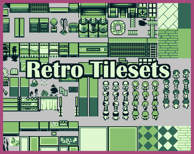 Retro Tiles & Characters [+ Extras] by KairosOmnia