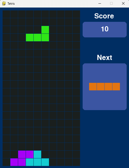 Python Tetris by blububz
