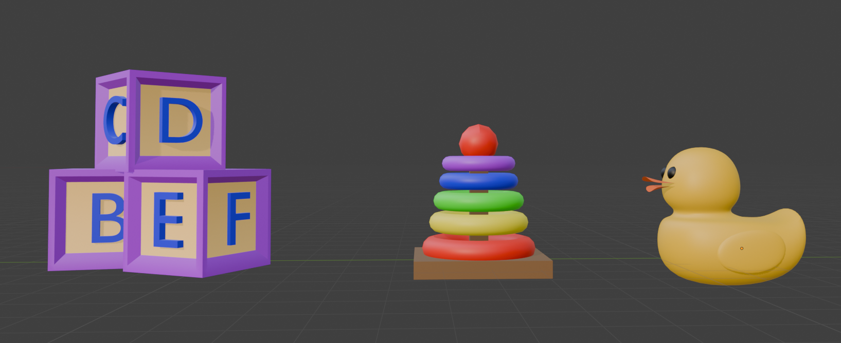 3D game assets by TheTree