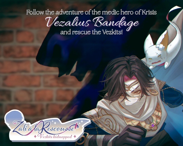 Cover image for Vezkits Kidnapped: Zali à la Rescousse!