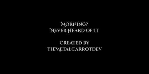 Cover image for Morning? Never Heard of It (Remastered Edition)