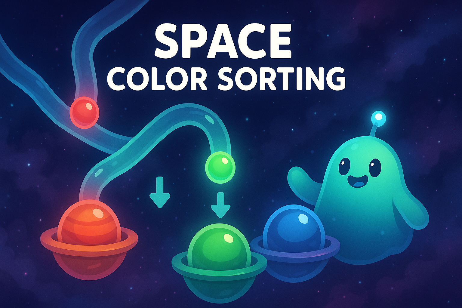 Space Color Sorting