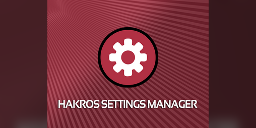 Cover image for Hakros Settings Manager