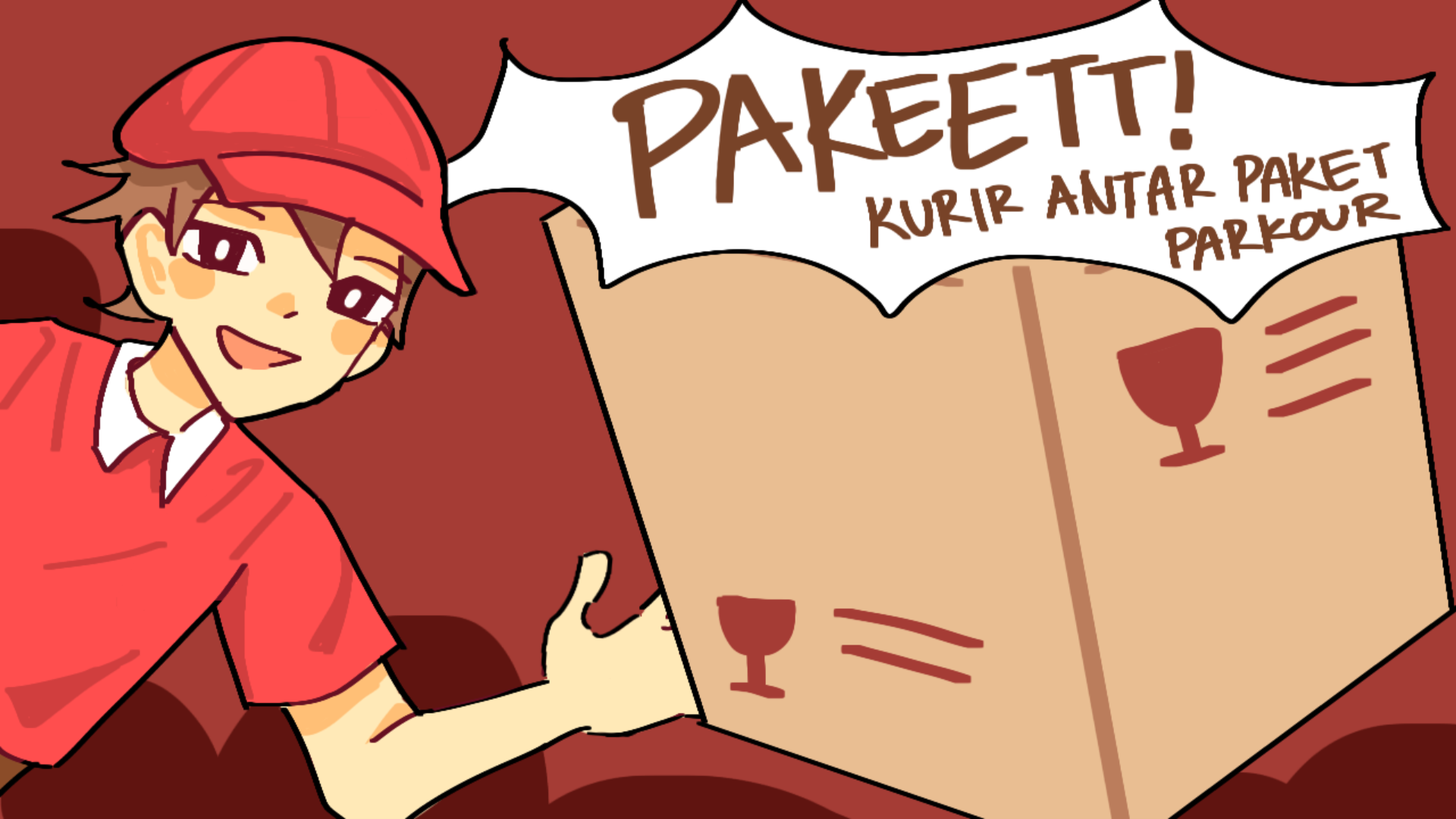 PAKEEET! : Kurir Antar Paket Parkour