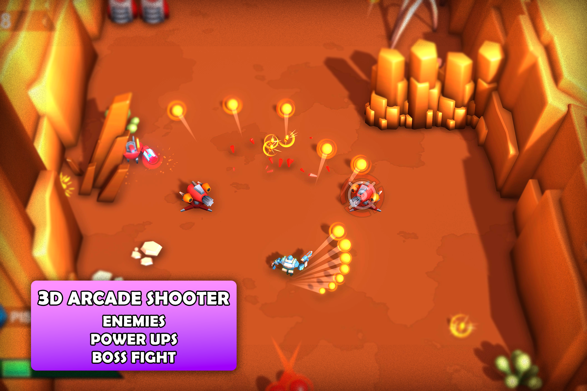 3D Arcade Shooter - Unity Game Template by Black Rose Developers