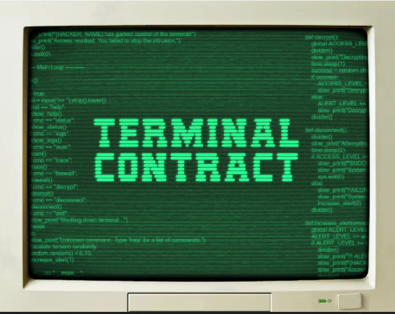 Cover image for Terminal Contract