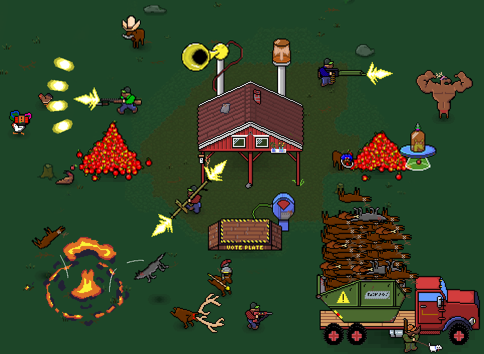 Human-Wildlife Combat DEMO