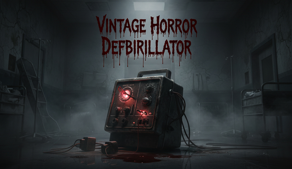 Vintage Defibrillator – Horror Medical Prop (Free / Pay What You Want)