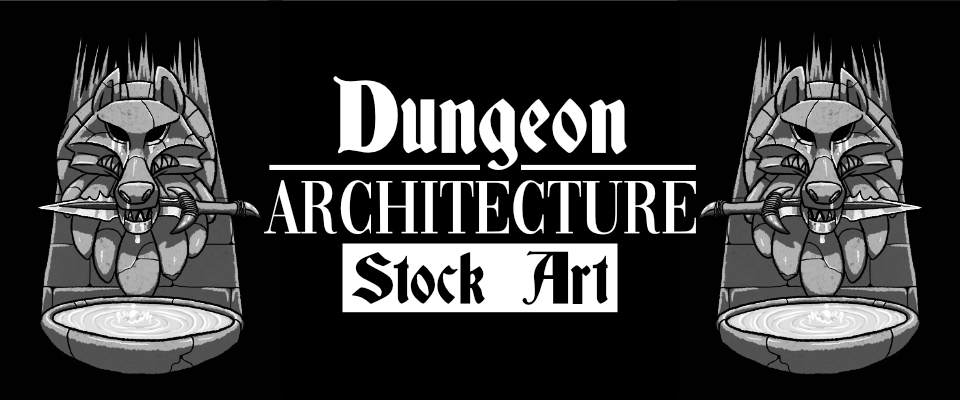 Dungeon Architecture Stock Art