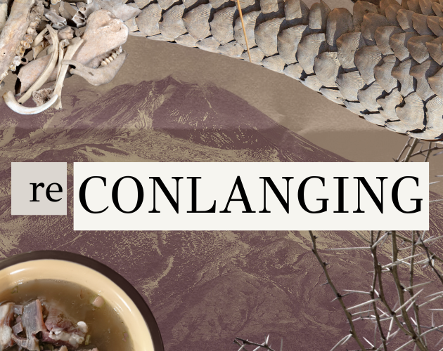 Cover image for reConlanging - A Nonhuman Zine