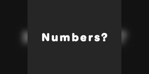 Cover image for Numbers?