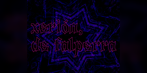 Cover image for xerión, de falperra