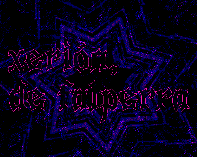Cover image for xerión, de falperra
