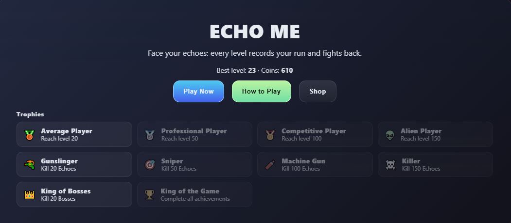 ECHO ME by Alessandro Marchionni