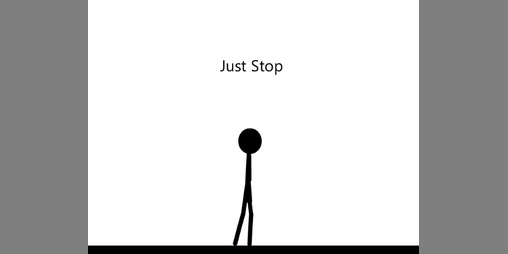 Cover image for Just Stop