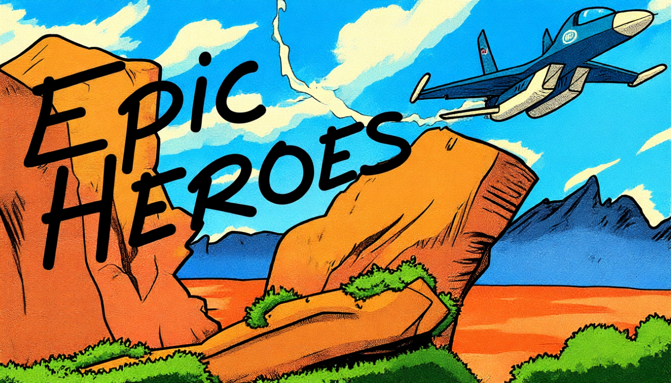 Cover image for Heroes Epicos