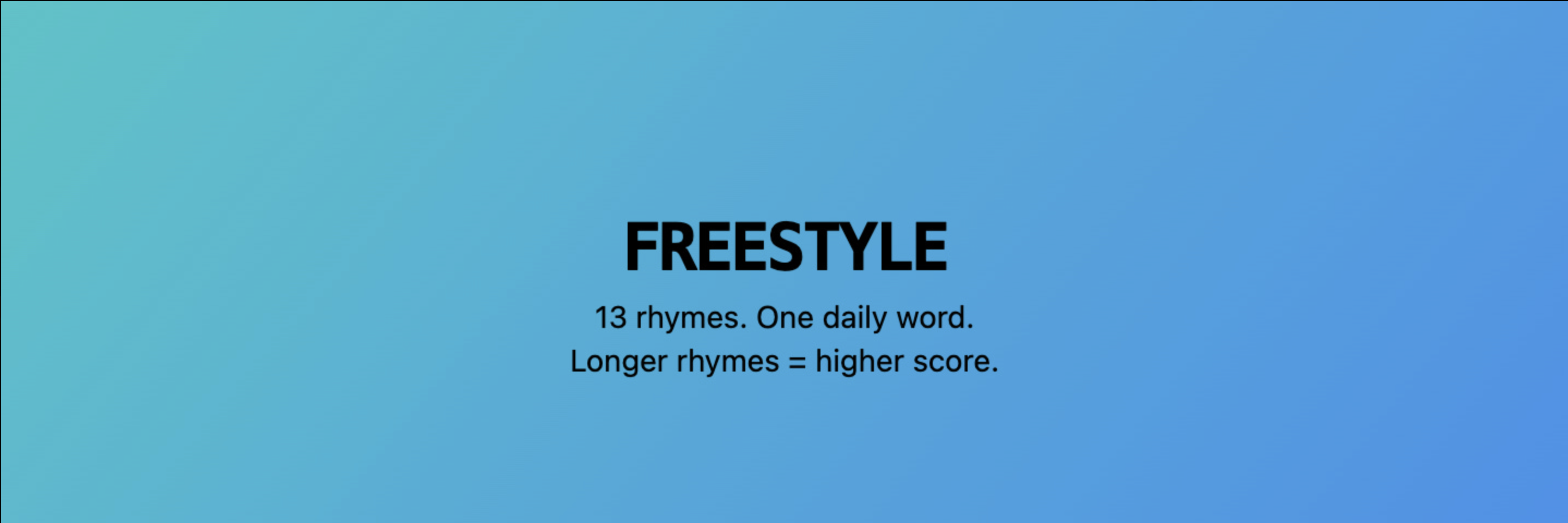 Freestyle
