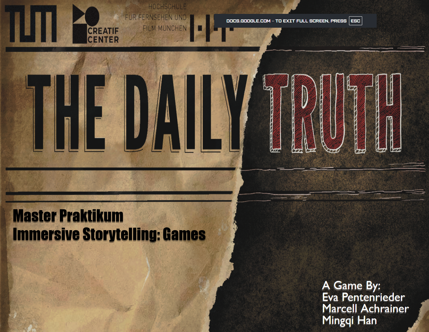 Cover image for The Daily Truth