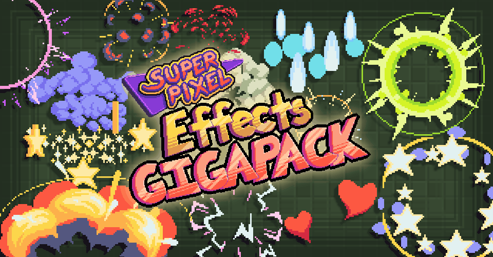 Super Pixel Effects Gigapack