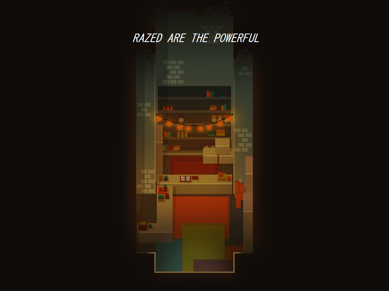Cover image for Razed are the Powerful