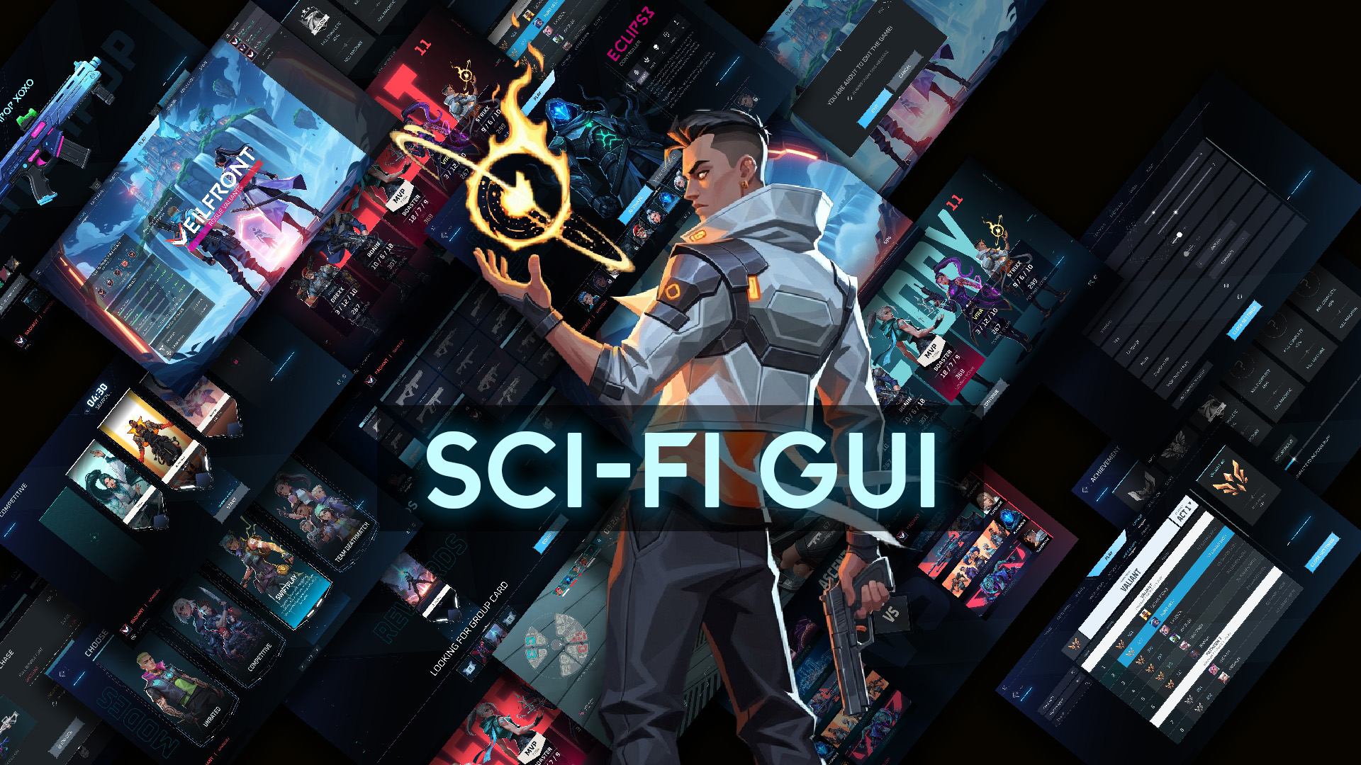 SCI-FI UI ASSET PACK [Veilfront]