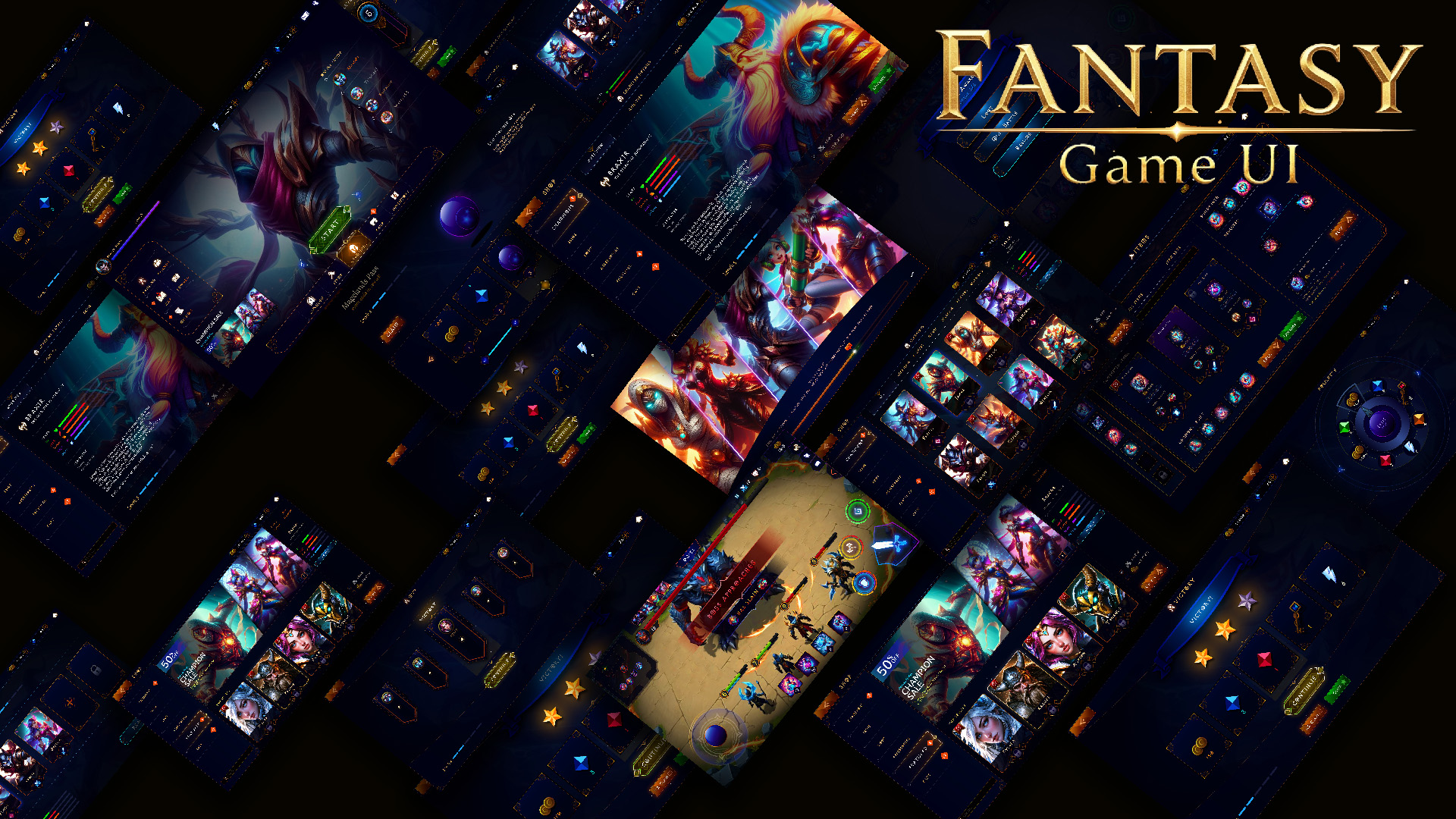 Epic Fantasy RPG UI Kit