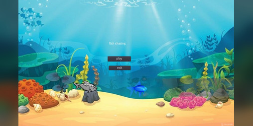 Cover image for Fish chasing