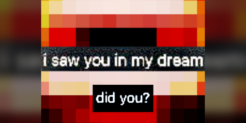 Cover image for I saw you in my dream