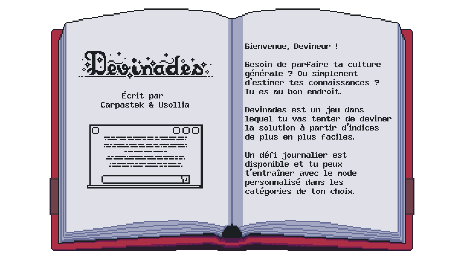 Devinades - Explications 1