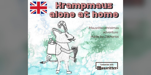 Cover image for Krampmaus alone at home