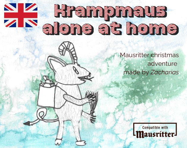 Cover image for Krampmaus alone at home