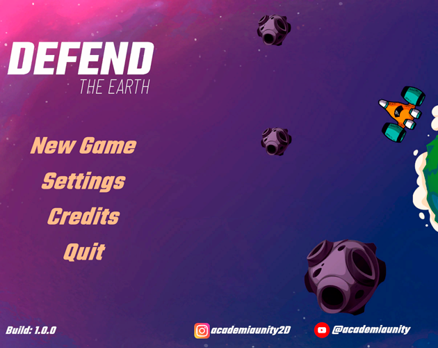 Defend the Earth by Estação Digital Game Studio