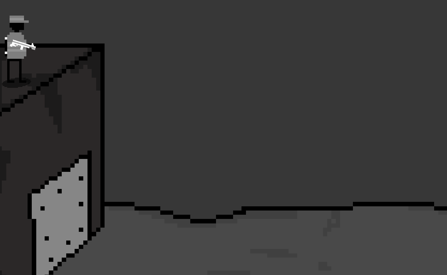 Outside of walls Outside of walls