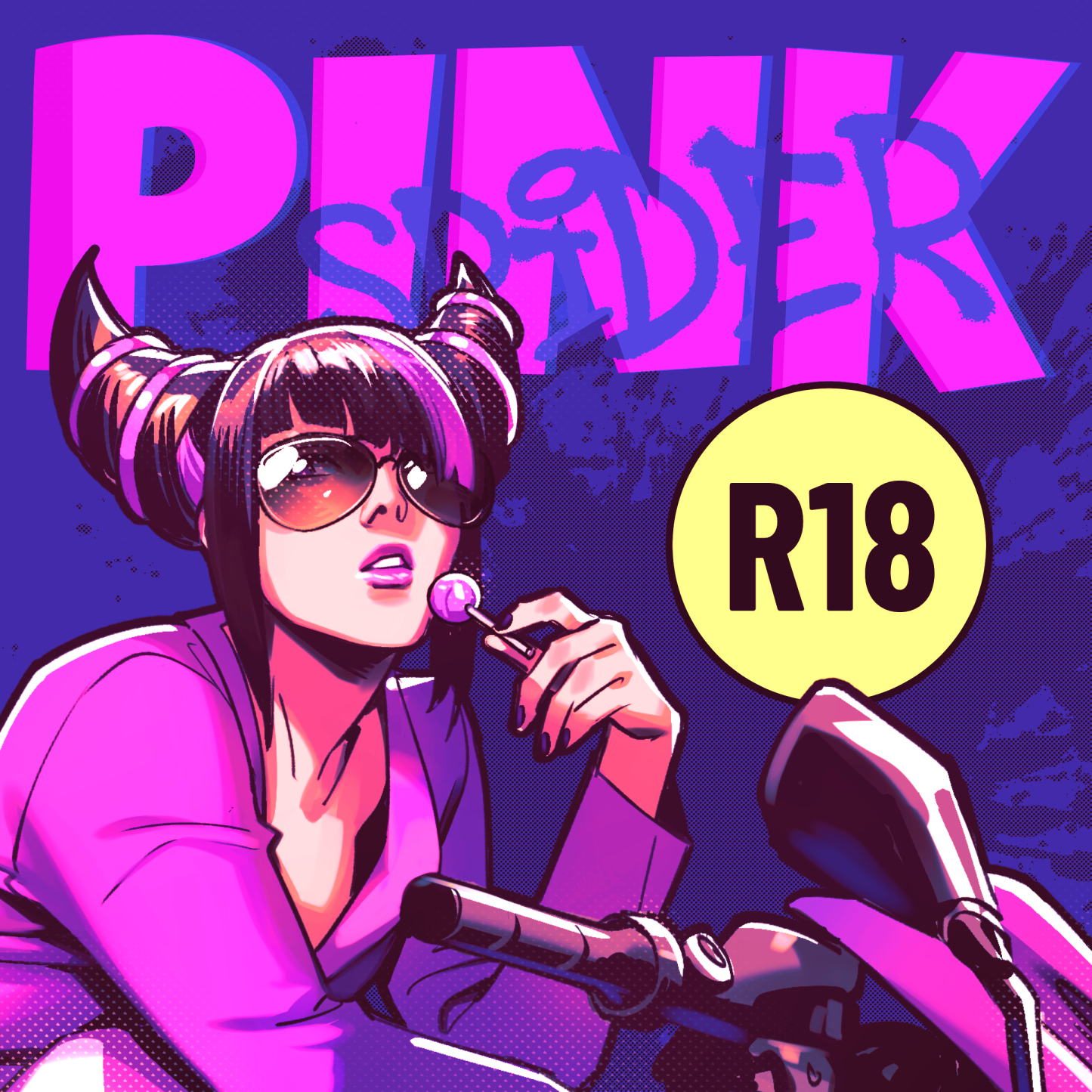 Cover image for Pink Spider : a Juri Zine