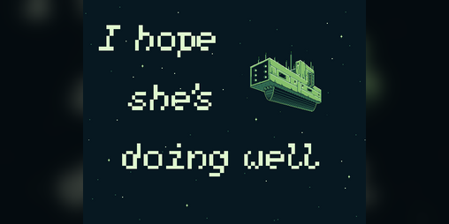Cover image for I hope she's doing well