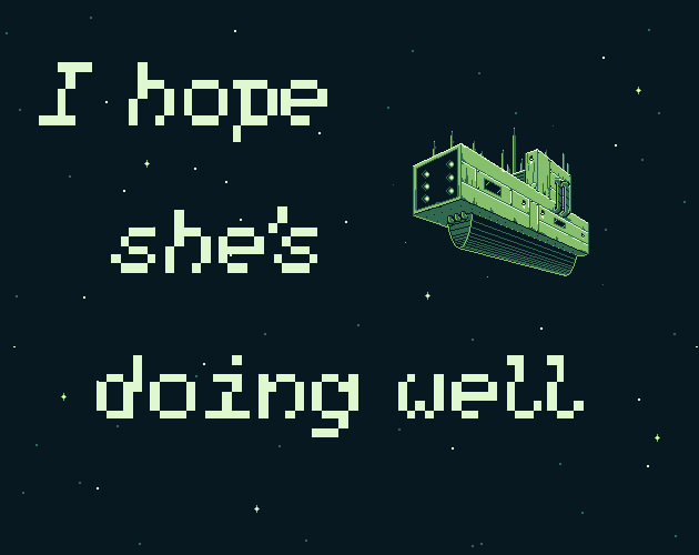 Cover image for I hope she's doing well