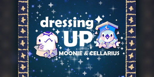 Cover image for Dressing Up Moonie&Cellarius