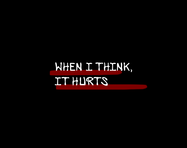 Cover image for When I Think, It Hurts