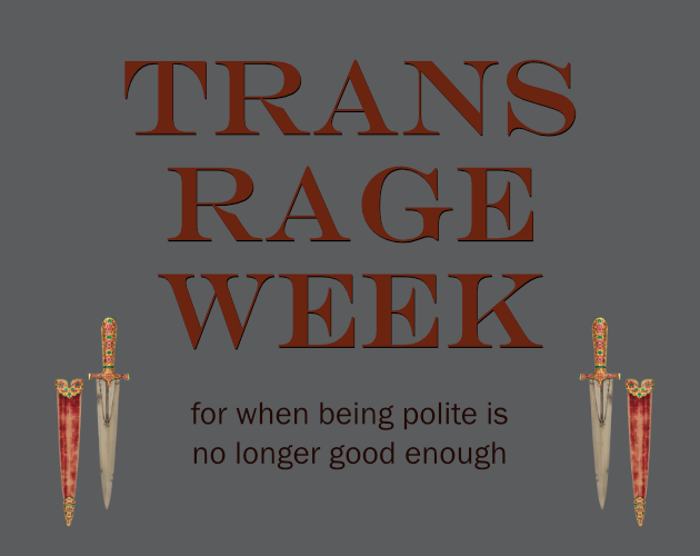 Cover image for Trans Rage Week
